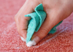 Make sure you don't try to scrub the pattern off! 