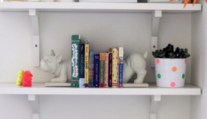 Add character simply with a few fun book additions!