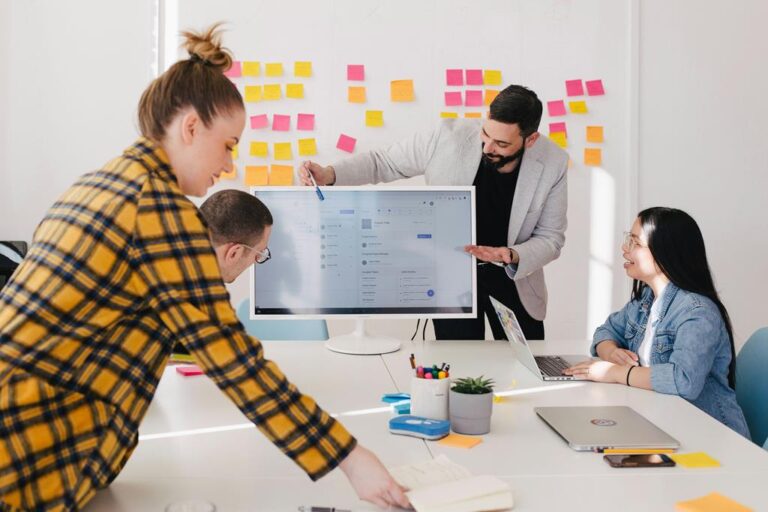 office with high productivity