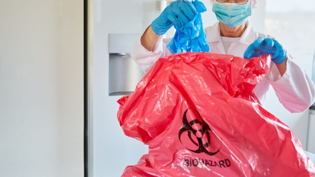 infectious medical waste
