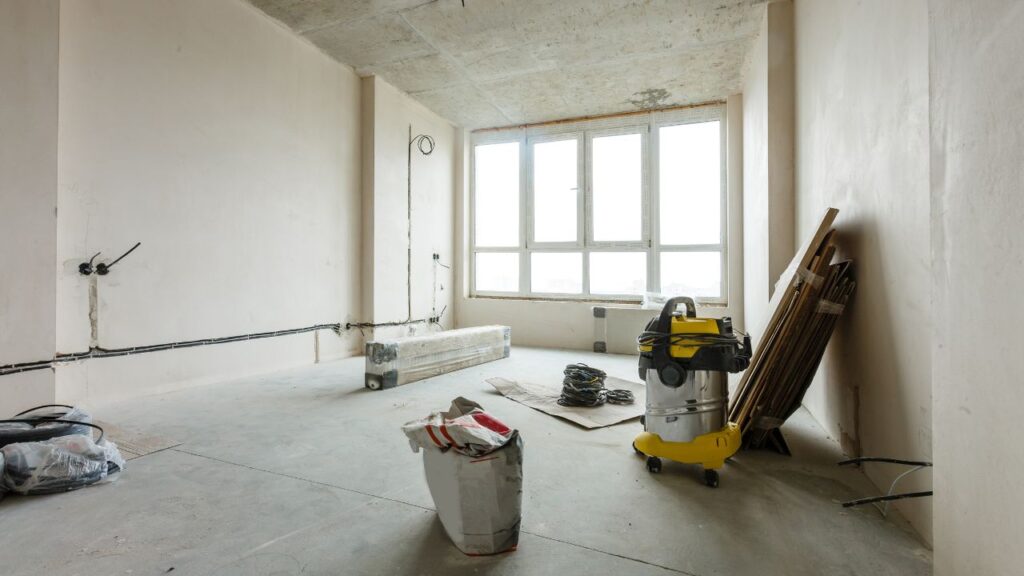 indoor renovation building space