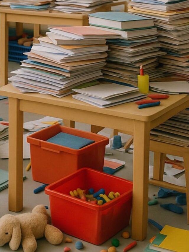 School Cleaning Tip: Keep Desks Clutter-Free